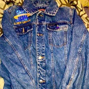 Members only Space Jam Jean Jacket